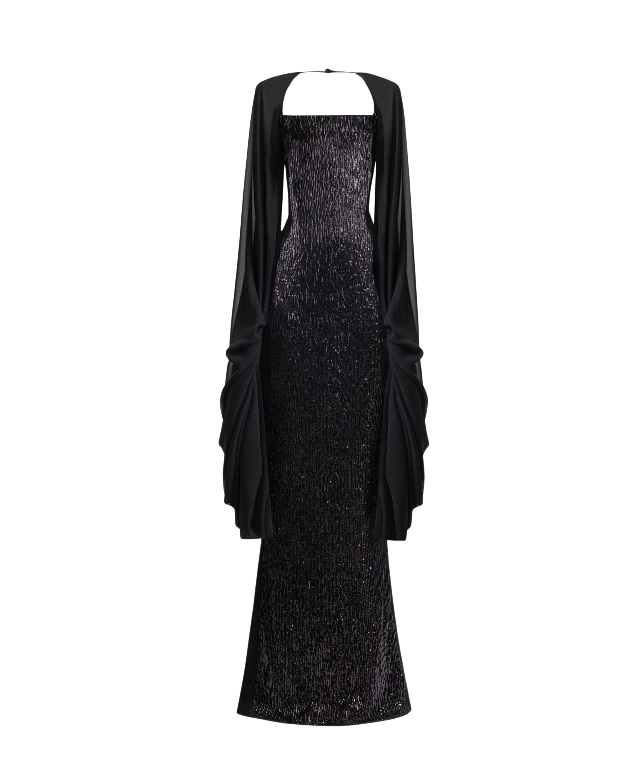 Gemy-Maalouf-Beaded-Dress-With-Puffed-Sleeves-coveti64279_nobg Gemy Maalouf Gowns