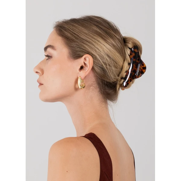 Jennifer Behr Acetate Amira Jaw Clip, view 2