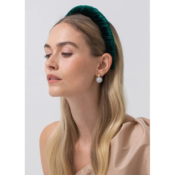 Jennifer Behr Irene Headband
In Velvet, view 2