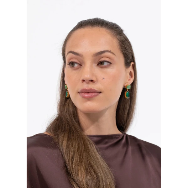 Jennifer Behr Lenora Earrings, view 4