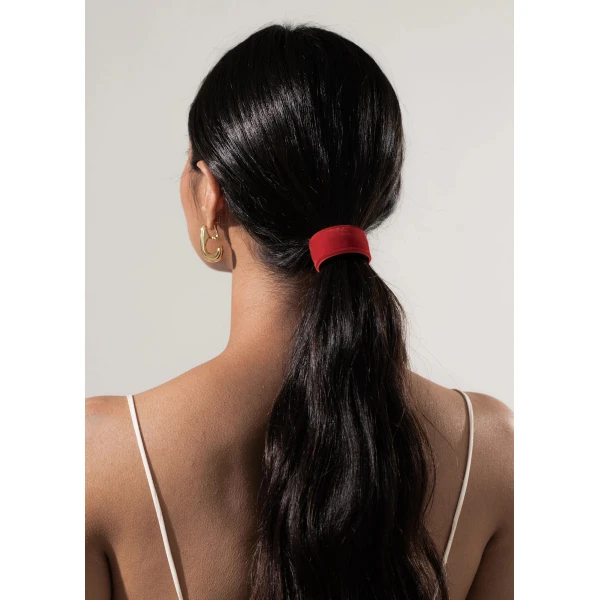 Jennifer Behr Mini Velvet Ponywrap, view 3
