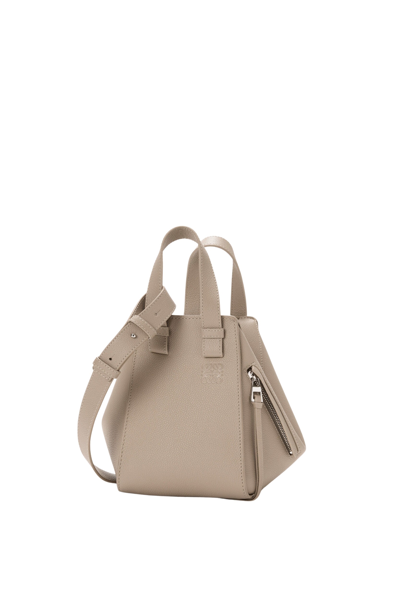 LOEWE Compact Hammock Bag In Soft Grained Calfskin