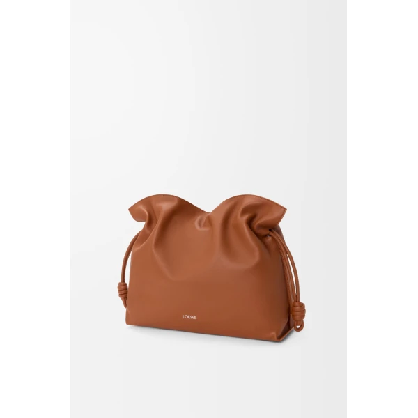 LOEWE Large Flamenco Clutch In Nappa Calfskin, view 2