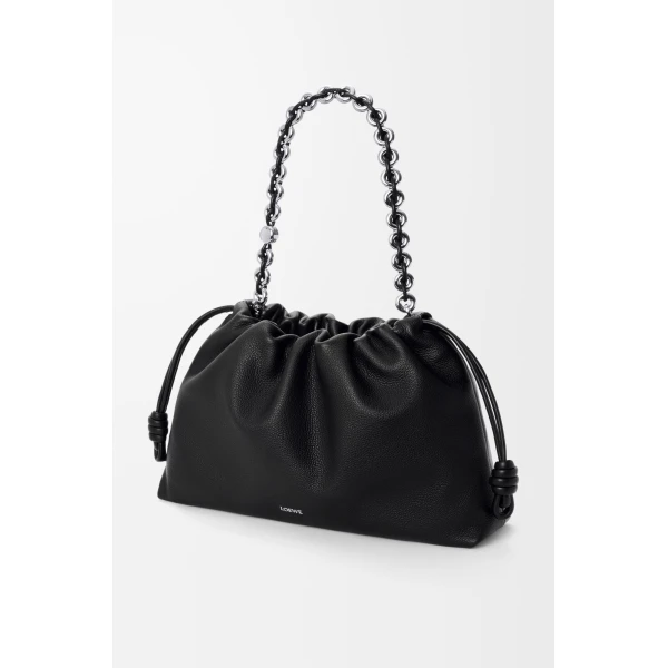 LOEWE Large Flamenco Purse In Fine Grained Calfskin, view 5