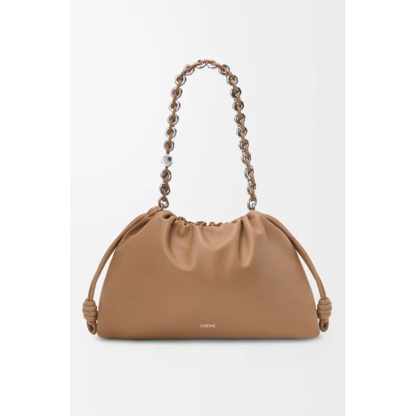LOEWE Large Flamenco Purse In Mellow Nappa Lambskin, view 4