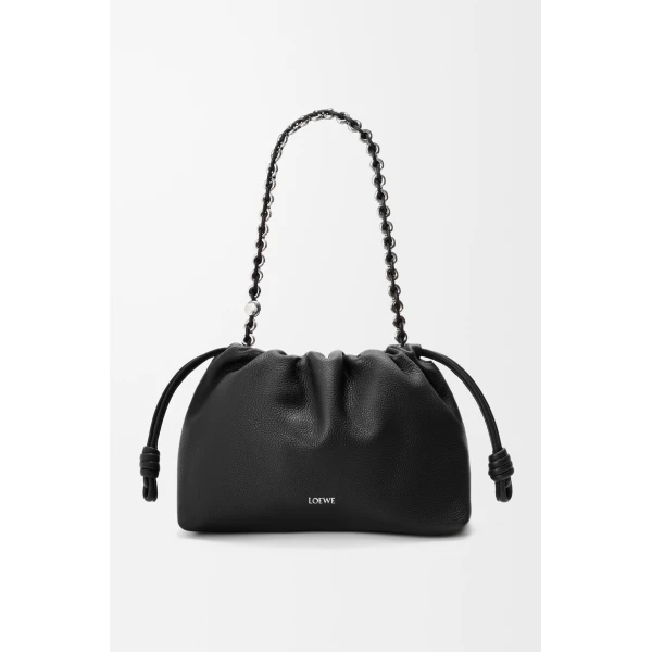 LOEWE Medium Flamenco Purse In Fine Grained Calfskin, view 4