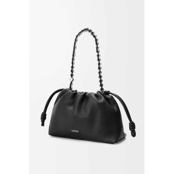 LOEWE Medium Flamenco Purse In Fine Grained Calfskin, view 5