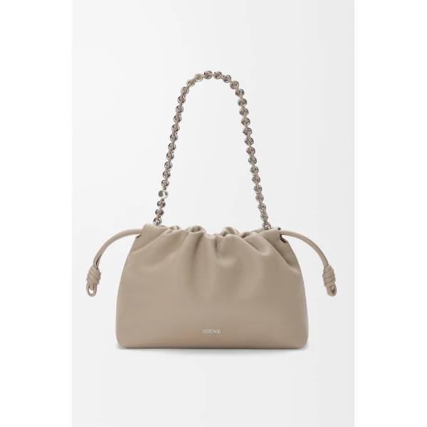 LOEWE Medium Flamenco Purse In Fine Grained Calfskin, view 5