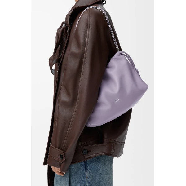 LOEWE Medium Flamenco Purse In Mellow Nappa Lambskin, view 2