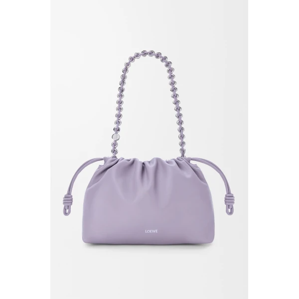 LOEWE Medium Flamenco Purse In Mellow Nappa Lambskin, view 4