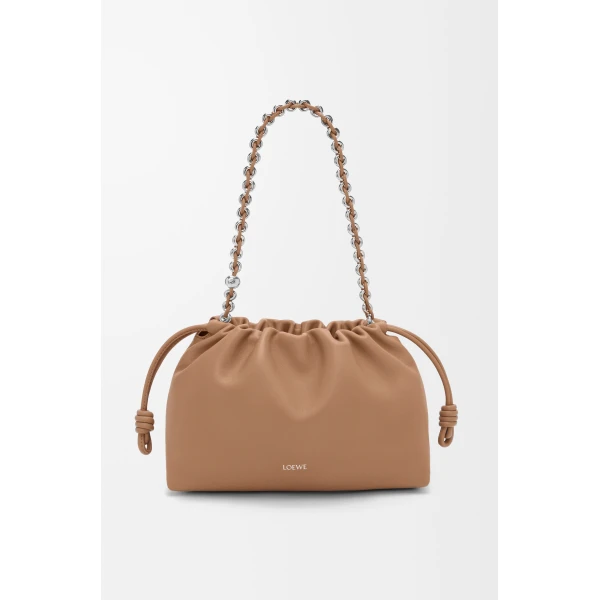 LOEWE Medium Flamenco Purse In Mellow Nappa Lambskin, view 4