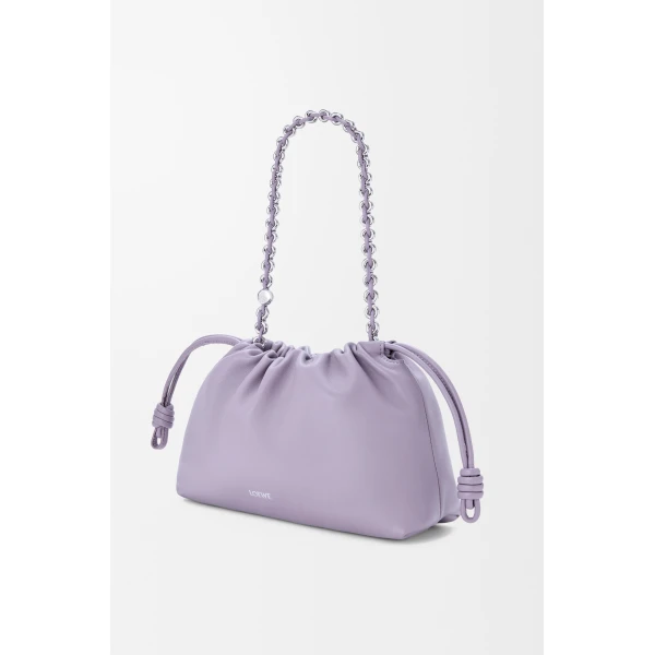 LOEWE Medium Flamenco Purse In Mellow Nappa Lambskin, view 5