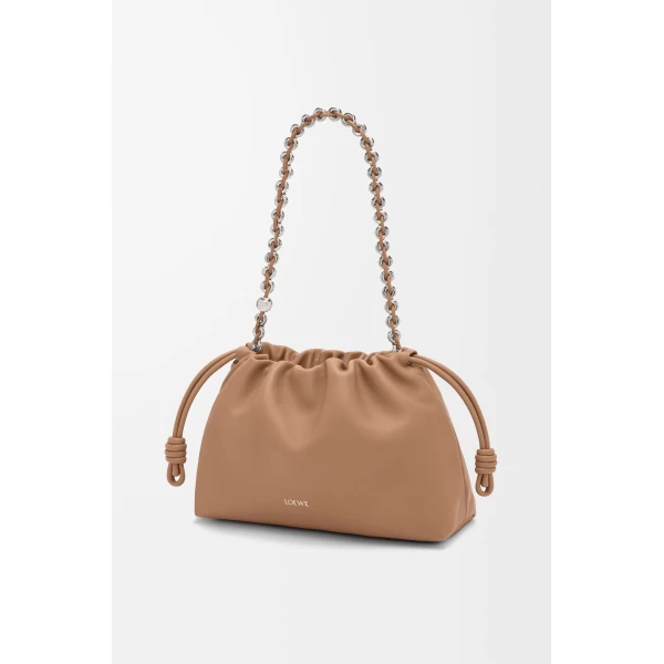 LOEWE Medium Flamenco Purse In Mellow Nappa Lambskin, view 5
