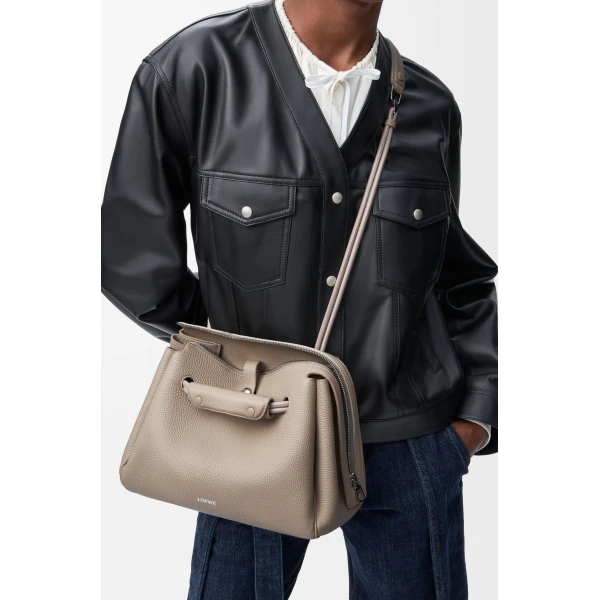 LOEWE Medium Madrid Bag In Supple Grained Calfskin, view 3