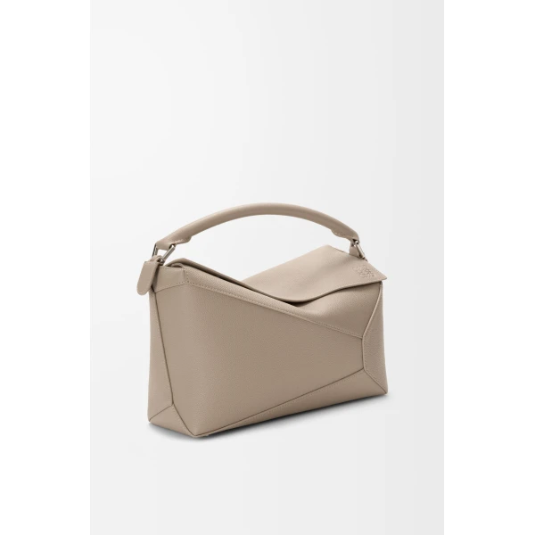 LOEWE Medium Puzzle Edge Bag In Soft Grained Calfskin, view 2