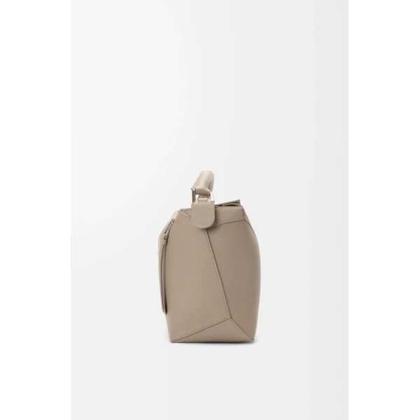 LOEWE Medium Puzzle Edge Bag In Soft Grained Calfskin, view 3