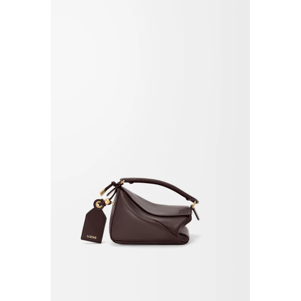 LOEWE Mini Featherlight Puzzle Bag In Nappa Lambskin, view 4
