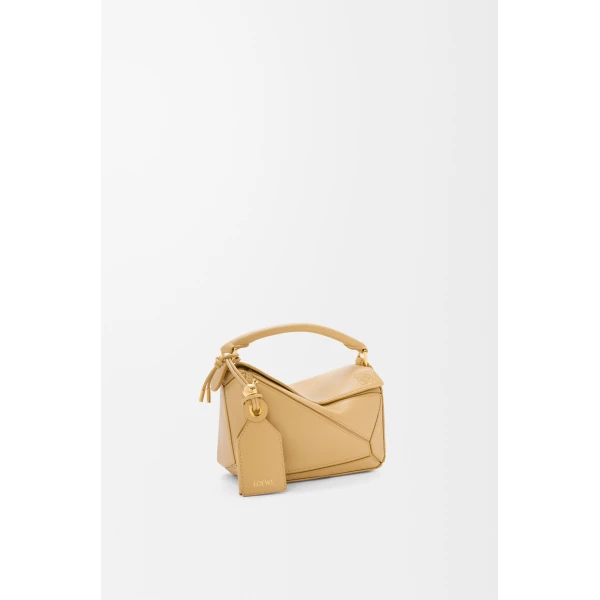 LOEWE Mini Featherlight Puzzle Bag In Nappa Lambskin, view 5