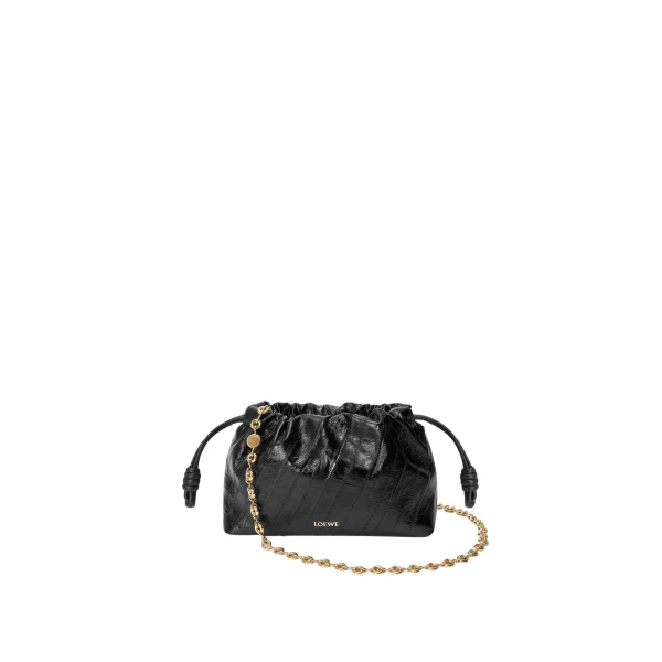 Mini Flamenco Purse
In Eel