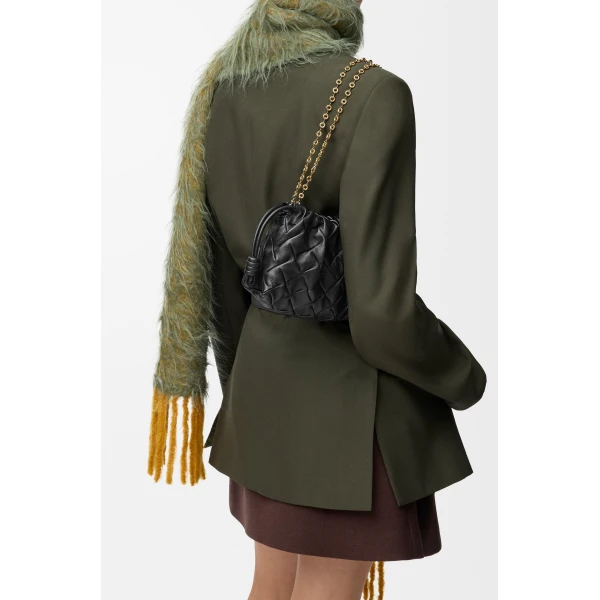 LOEWE Mini Flamenco Purse In Pinched Nappa Calfskin, view 4
