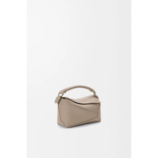 LOEWE Mini Puzzle Edge Bag In Soft Grained Calfskin, view 4