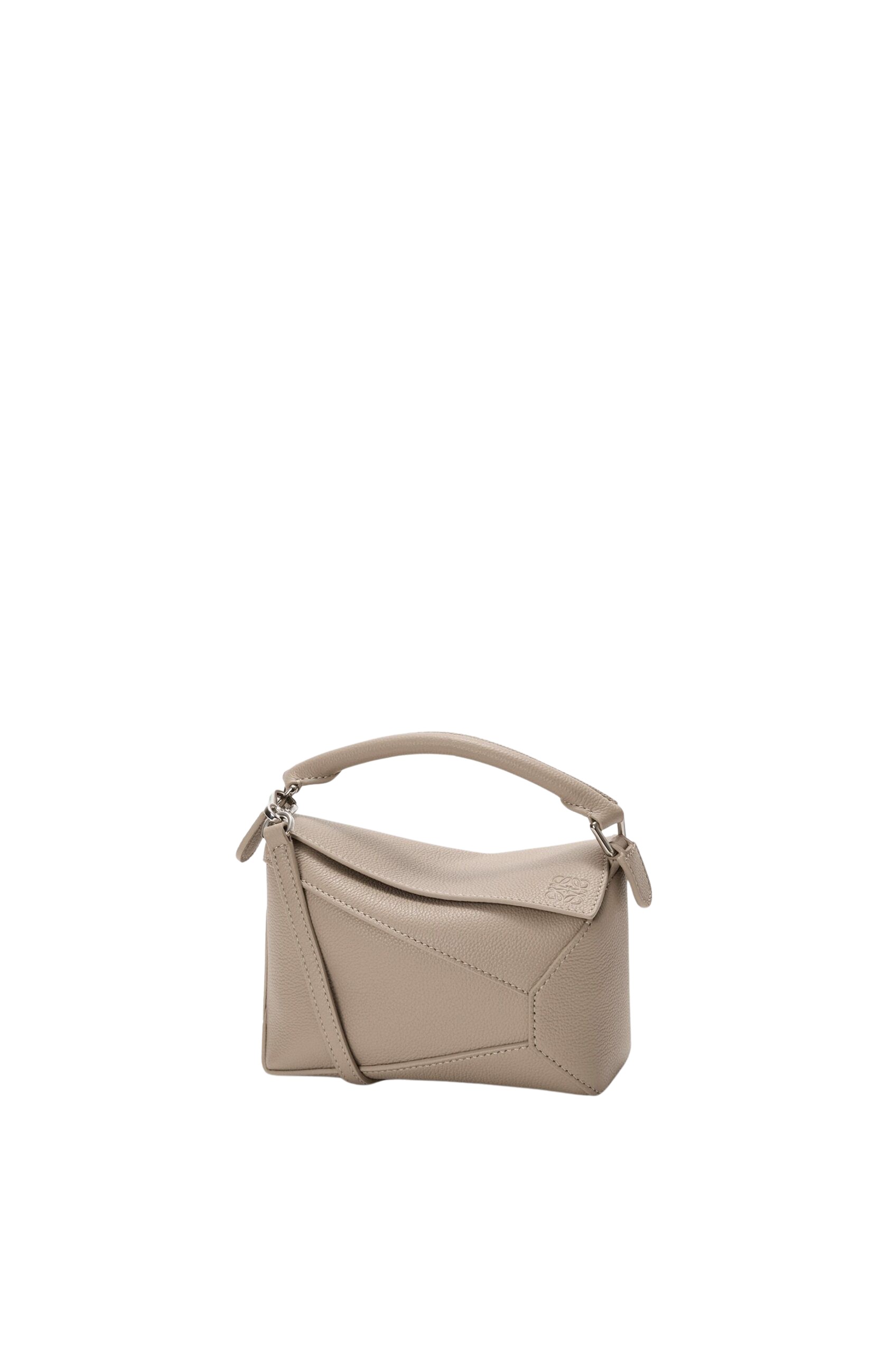 LOEWE Mini Puzzle Edge Bag In Soft Grained Calfskin