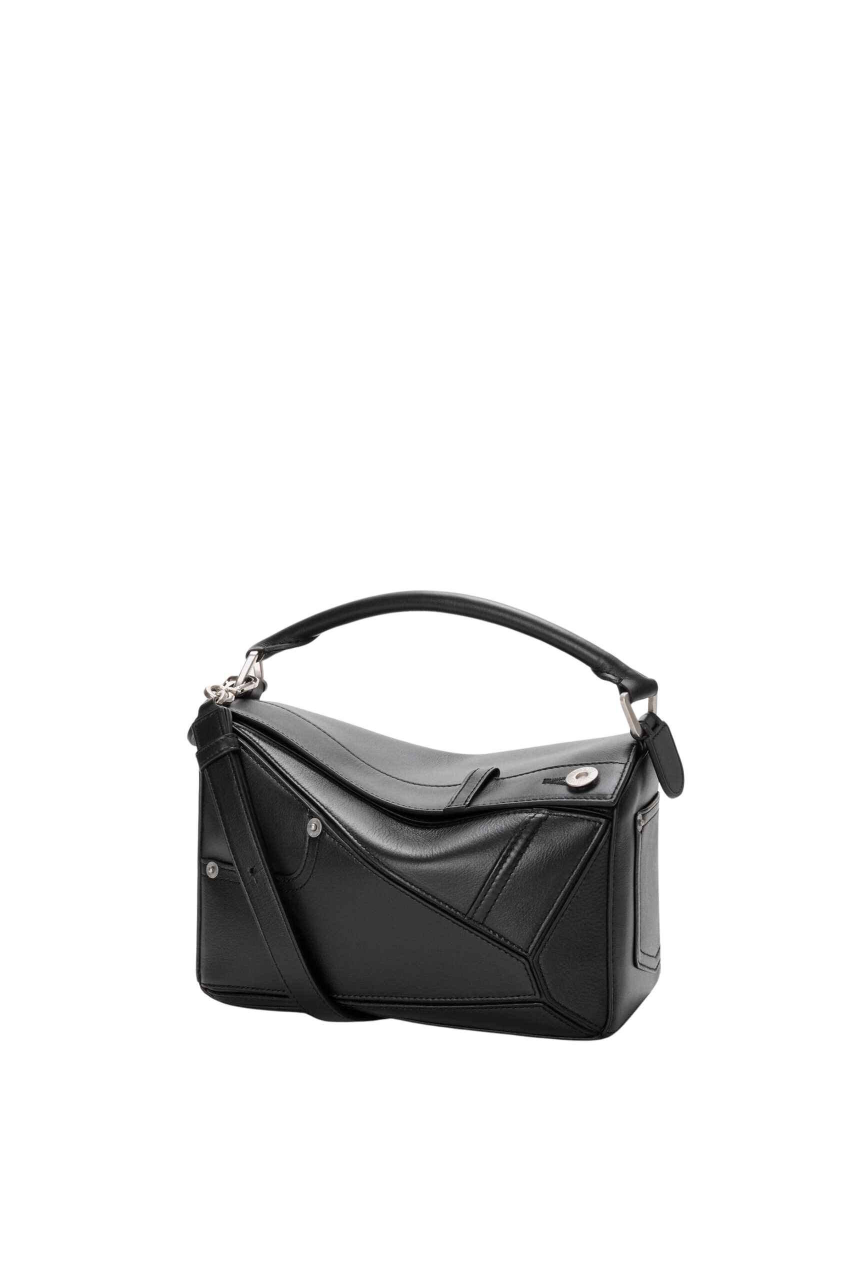 LOEWE Panta Small Puzzle Bag In Shiny Calfskin
