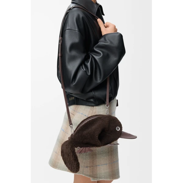 LOEWE Platypus Bag
In Shearling, view 3