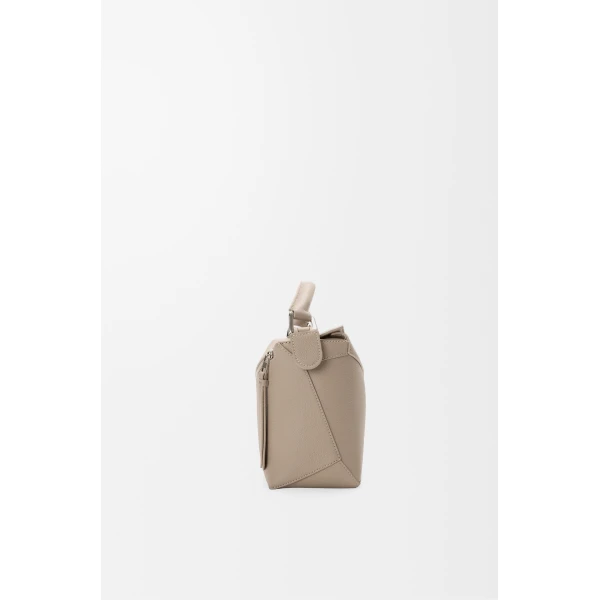 LOEWE Small Puzzle Edge Bag In Soft Grained Calfskin, view 5