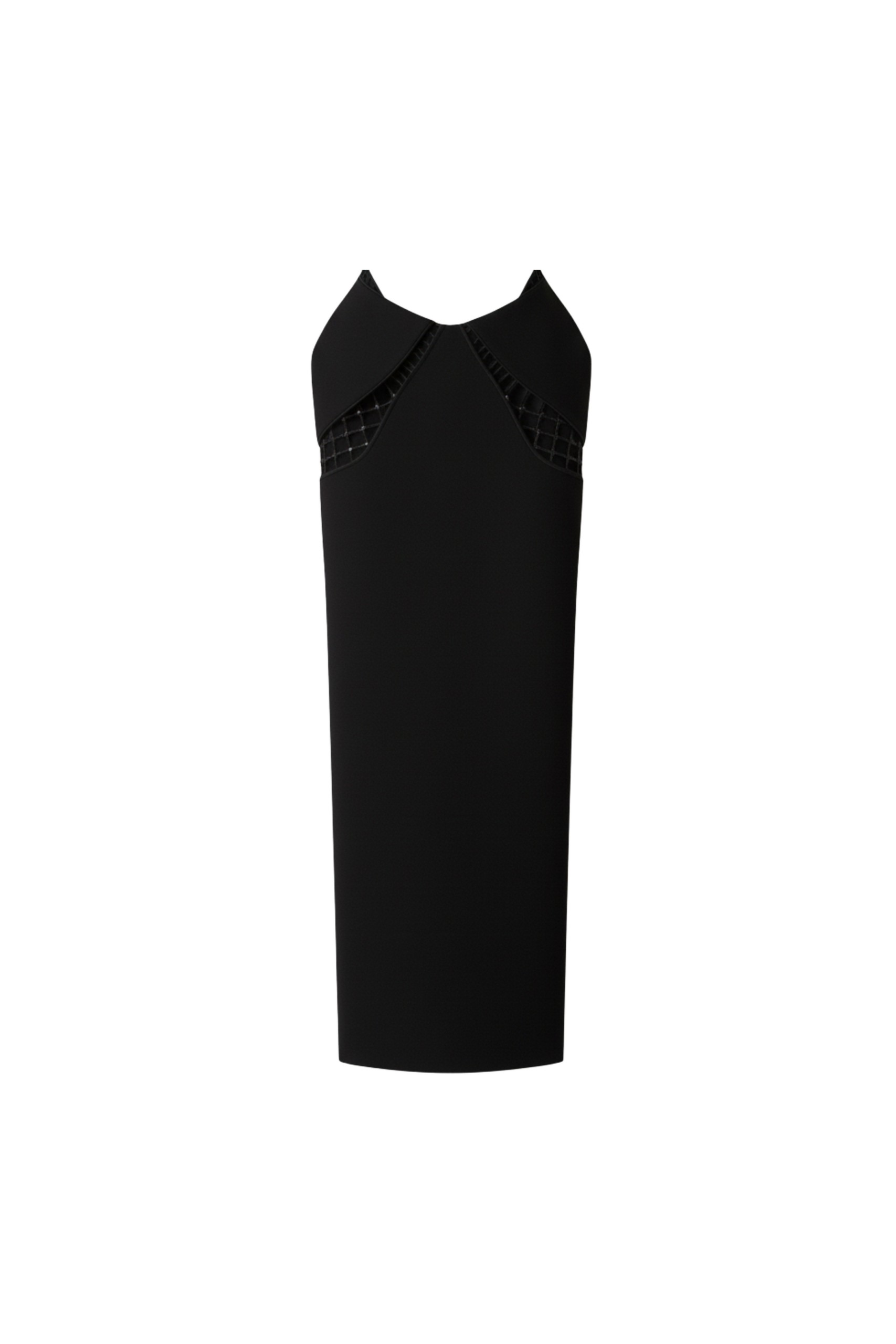Loulou The Brand Black Cut-Out Maxi Skirt
