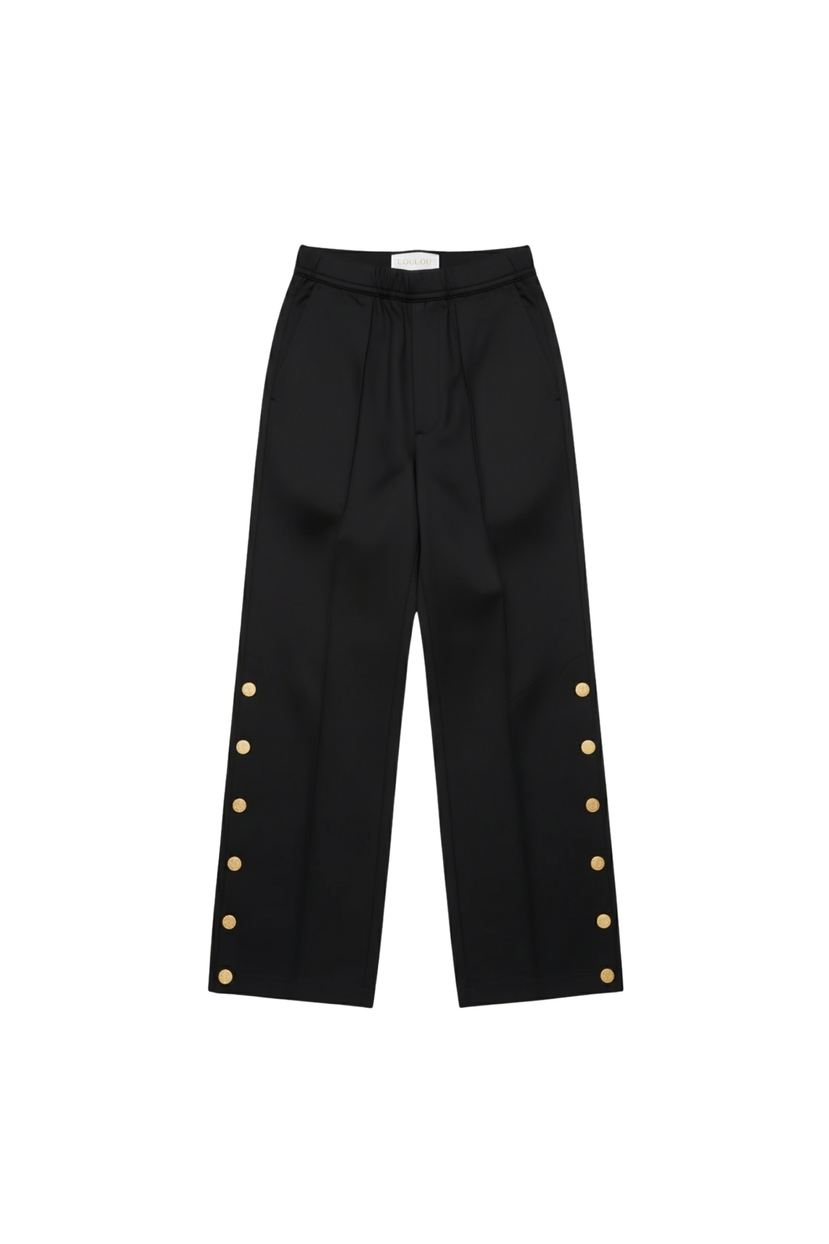 Loulou The Brand Military Studded Wool Trousers