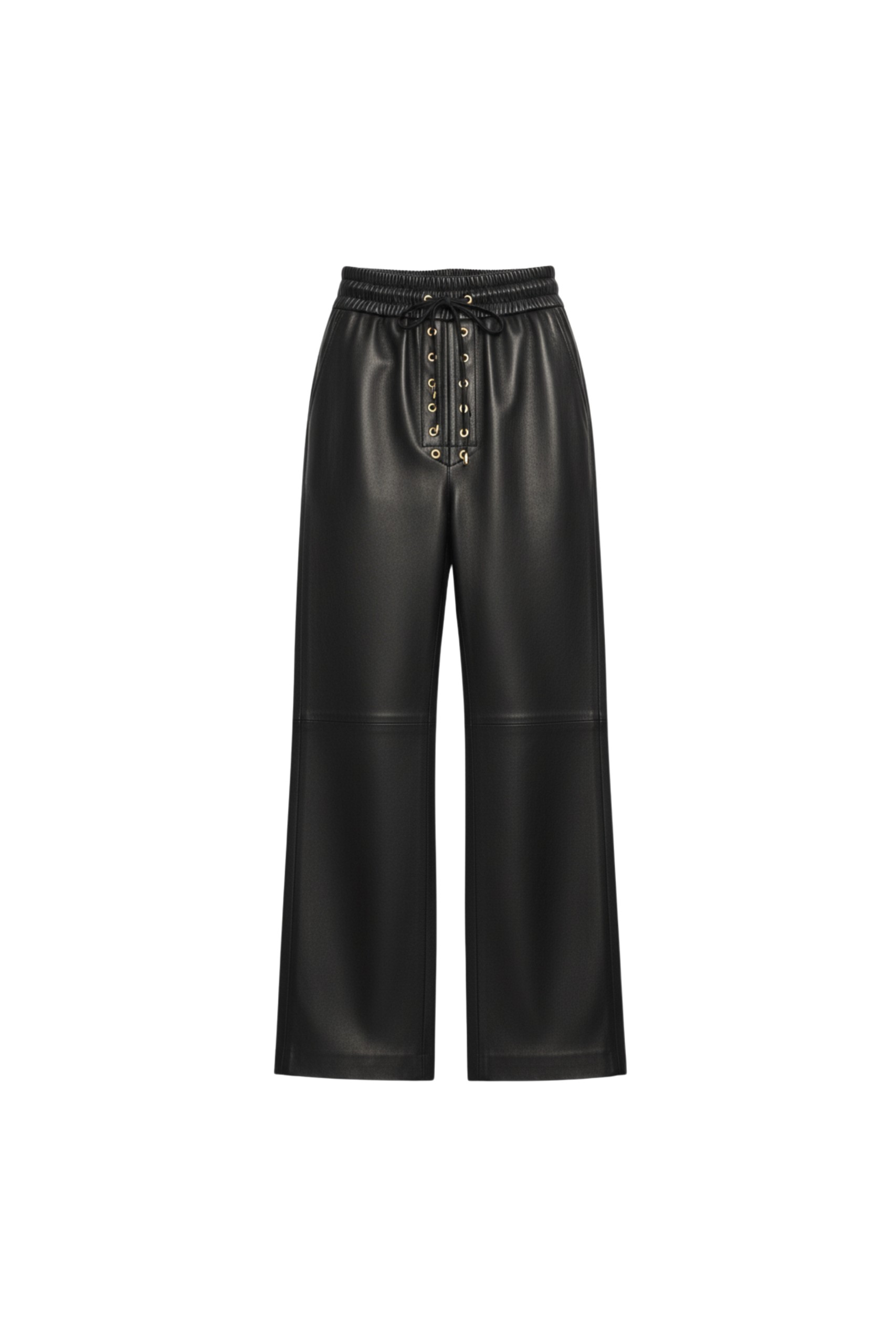 Loulou The Brand Vegan Leather Laced Trousers