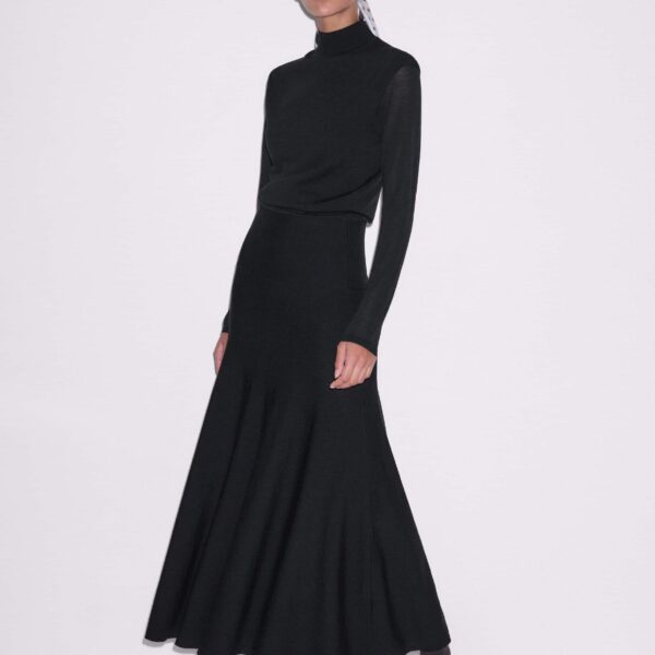 Me + Em 2-in-1 Knit Maxi Dress