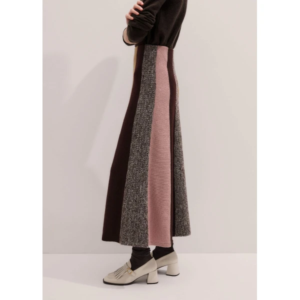 Me and Em A-Line Knit Maxi Skirt
Merino + Cashmere, view 4