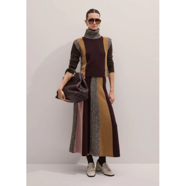 Me and Em A-Line Knit Maxi Skirt
Merino + Cashmere, view 6