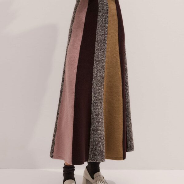 Me + Em A-Line Knit Maxi Skirt