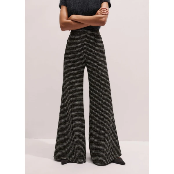 Me and Em AM-PM Wide-Leg Pant
Tweed Jersey, view 6