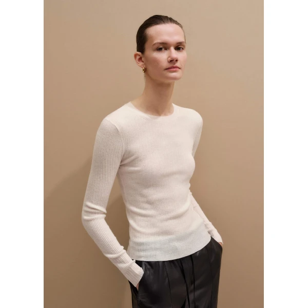 Me and Em Barely There Sweater
Merino + Cashmere Knit, view 2