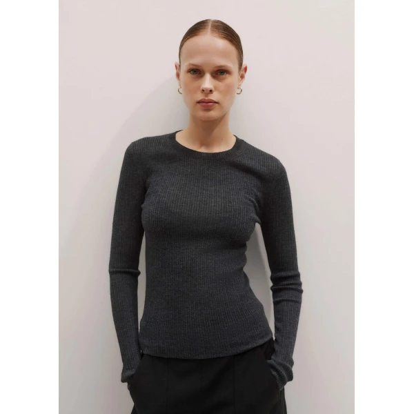 Me and Em Barely There Sweater
Merino + Cashmere Knit, view 4