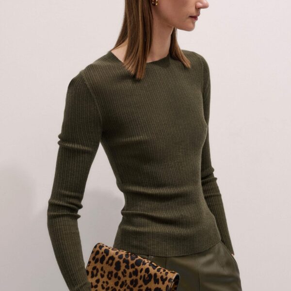 Merino + Cashmere – luxury British Green in Me and Em exclusively at Coveti