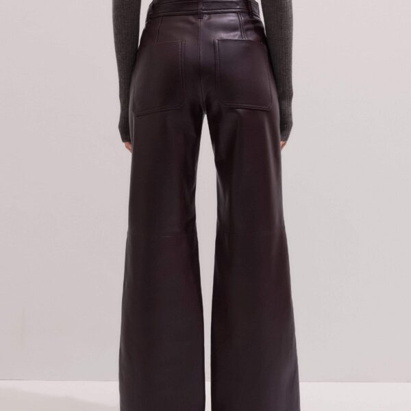 Soft Leather – luxury British Red in Me and Em exclusively at Coveti