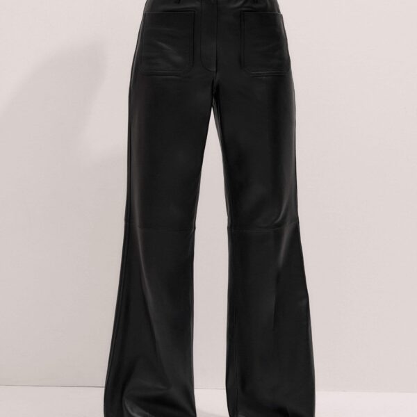 Soft Leather – luxury British Black in Me and Em exclusively at Coveti