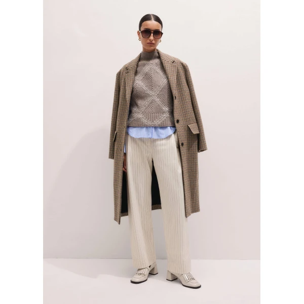 Me and Em Clever Tapered Pant
Fluid Bouclé, view 4