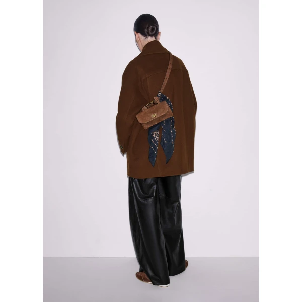 Me and Em Cocoon Car Coat
Italian Wool Coat, view 5