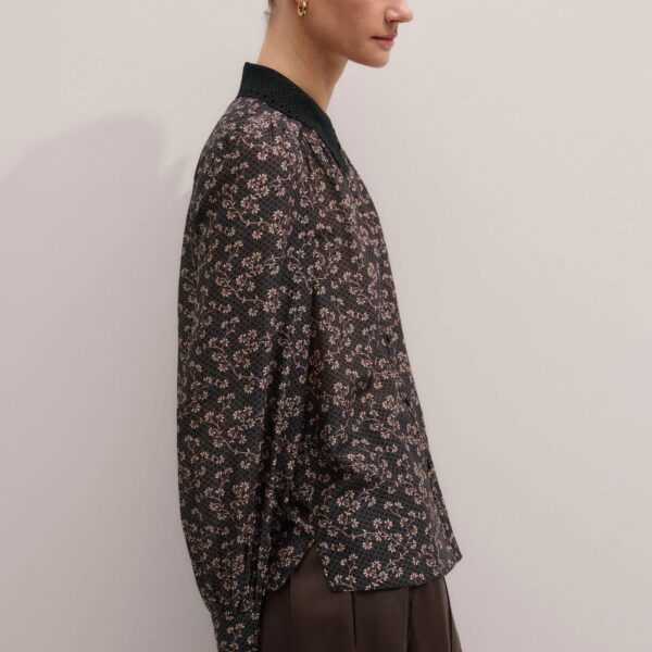 Cotton + Silk – luxury British Black in Me and Em exclusively at Coveti