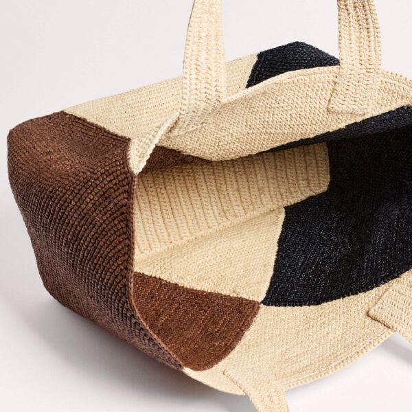 Woven Raffia – luxury British Neutrals in Me and Em exclusively at Coveti