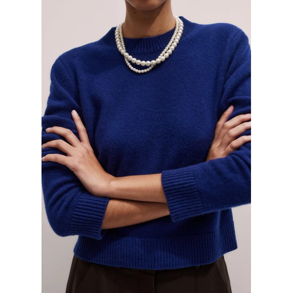 Me and Em Crew Neck Crop Sweater
Cashmere Knit, view 5