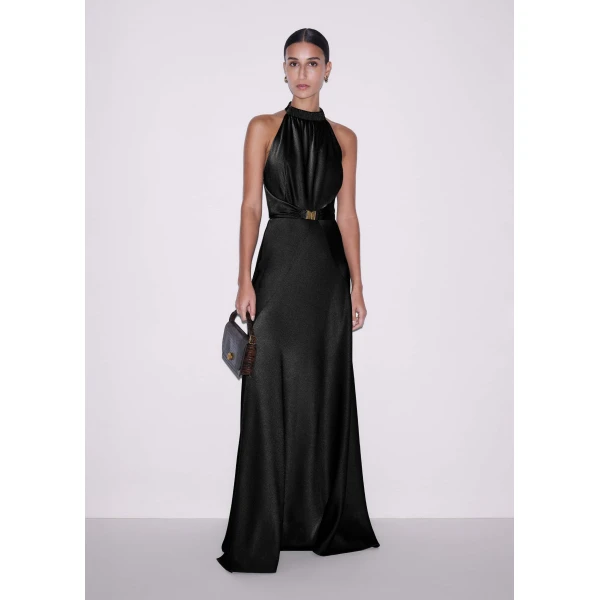 Me and Em Draped Evening Dress
Fluid Satin Dress, view 7