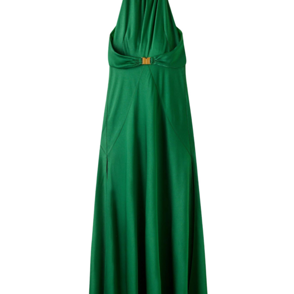 Me and Em Draped Evening Dress