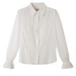 Me and Em Embriodery Trim Blouse